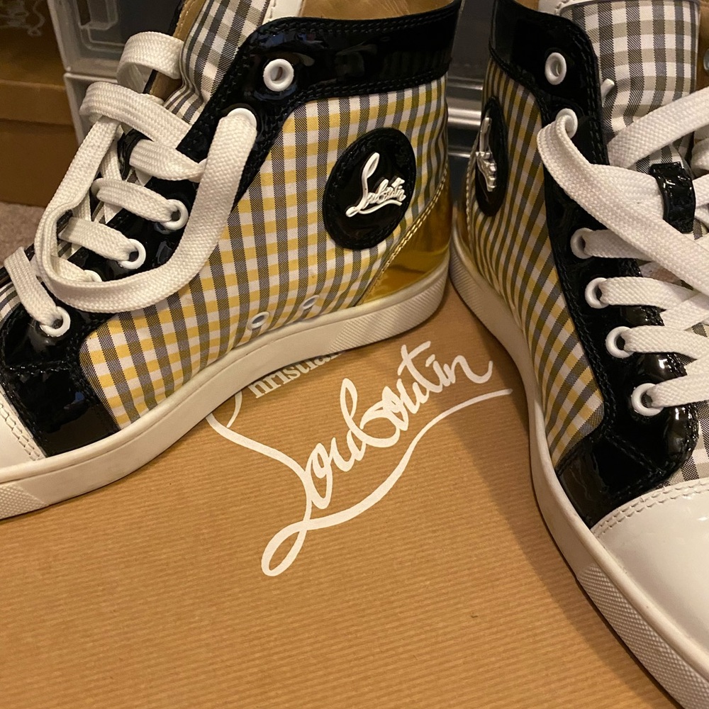 Christian Louboutin Louis Flat Mens Sneakers Size 39